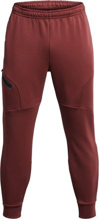 Under Armour Mens Uns Fleece Joggers T in Red - Size X-Small