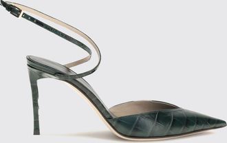 Tom Ford Slingback in pelle di vitello effetto cocco con tacco a spillo