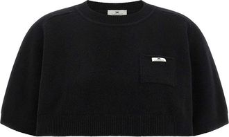Elisabetta Franchi Wool And Cashmere Top