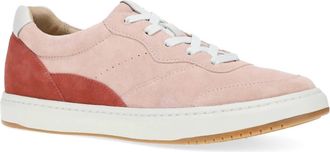 Dansko Womens Josey Sneakers In Blush Suede