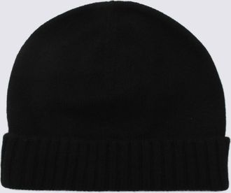 Malo Black Wool Beanie