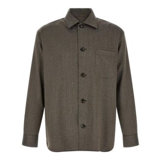 Brioni Hombre, Camisas, Marr&oacute;n, Talla: M