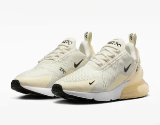 Nike Air Max 270 AH6789-124 Sneaker WomensCoconut Milk Lifestyle Shoes HAM772