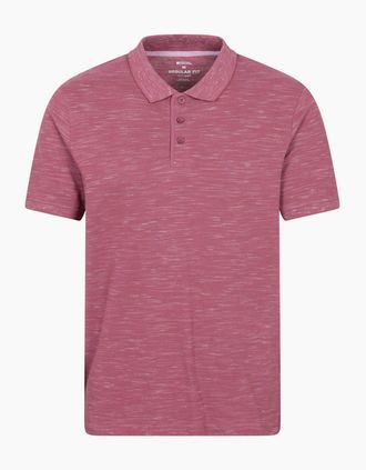 Mountain Warehouse Mens Mountain Warehouse Mens Dawnay Textured Pique Polo Shirt - Size: 38