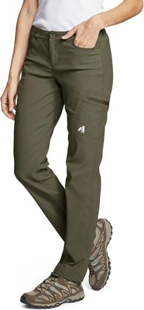 Eddie Bauer Upf 50+ Guide Pro Stretch Fleece Lined Pants In Dark Green