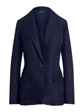 Lauren Ralph Lauren Woven-blazer/sport coat-lt drapy linen visc