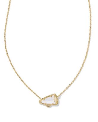 Kendra Scott Womens Cheer Short Pendant Necklace In Gold