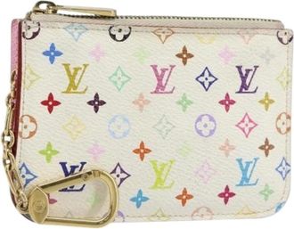 Louis Vuitton Pre-owned Wallets, female, White, Size: ONE SIZE Pre-owned Vintage Canvas Wallet
