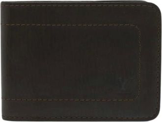 Louis Vuitton Pre-owned Wallets, male, Brown, Size: ONE SIZE Pre-owned Utah Bifold Wallet