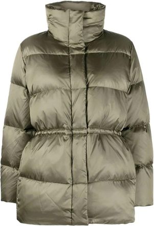 Calvin Klein Groene Puffer & Donsjas - Dames - Parka Jassen - Groen - M - Nylon - Jassen