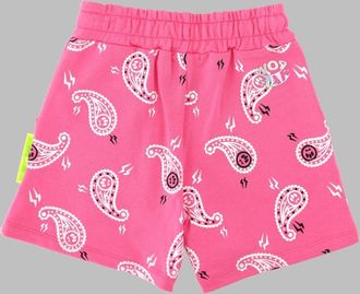 Barrow Cotton Jogger Shorts - Pink