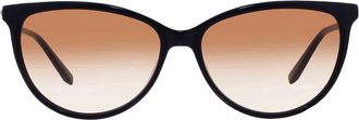 Ferragamo Brown Gradient Cat Eye Ladies Sunglasses SF2870SCP 433 55