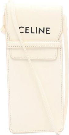 Celine Portafoglio con stampa anni 2010 - Bianco