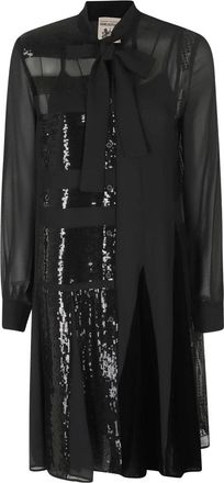 Semicouture Abito Flo - Dresses - Mujer - Negro - S
