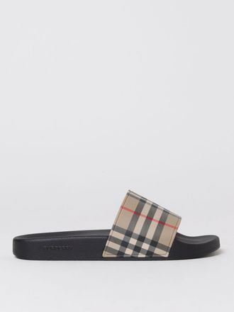 Burberry Sliders Vintage Check Burberry in gomma stampata