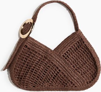 H&M Umh&auml;ngetasche aus Papierstroh - Brown