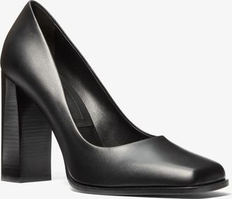 Michael Kors Jeanne Leather Pump