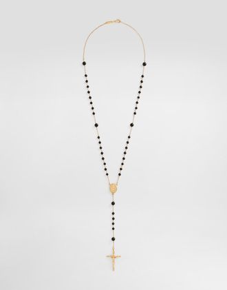 Dolce & Gabbana Rosary Necklace - Woman Gold Metal Onesize