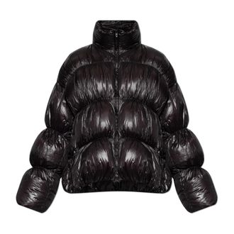 Diesel Down Jackets, male, Black, Size: 2XL Down jacket W-Choco