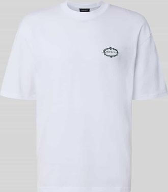 Pegador Oversized T-Shirt mit r&uuml;ckseitigem Motiv-Print Modell Reine in Weiss, Gr&ouml;&szlig;e XXL