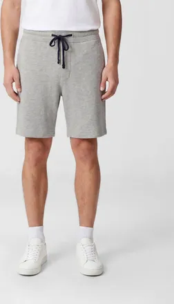 James Perse Shorts jogging in cotone al ginocchio con vita con coulisse