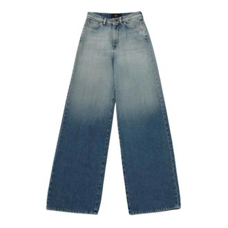 3x1 Flip Sea Wide Jeans - Dames - Jeans - Blauw - Maat: W27