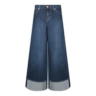 7 For All Mankind Mujer, Vaqueros, Azul, Talla: W26