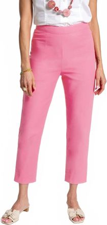 Frances Valentine Lucy Slim Leg Pants In Pink