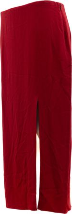 Valentino Garavani Women Skirt With A Slit Red