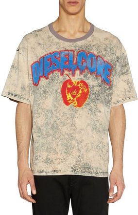 Diesel T-Boxt-R9 Cotton T-Shirt in Gray Beige at Nordstrom, Size Medium