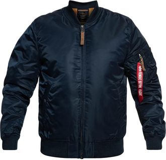 Alpha Industries Ma-1 VF 59 Vintage Fit Bomberjack - Heren - Bomber jackets - Blauw - M - Polyester - Jassen