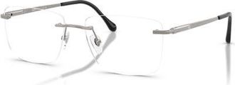 Sferoflex 57mm Square optical glasses in Grey at Nordstrom