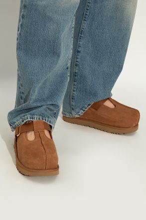 UGG Platform Sandals Goldenstar Hi Clog, Womens, Brown