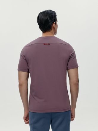 Born Living Yoga T-Shirt Volta Dark Cherry