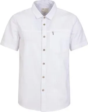 Mountain Warehouse Coconut Slub Short-Sleeved Shirt in White at Nordstrom, Size Xxx-Large