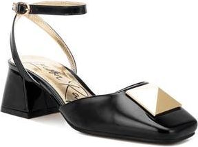 London Rag Griselda Ankle Strap Pump in Black at Nordstrom Rack, Size 10