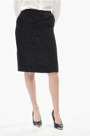 The Row Lurex Eyelash Longuette Skirt CORINNA size 38