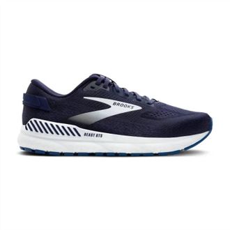 Brooks Mens Beast Gts 24 Shoe In Peacoat/true Navy/white