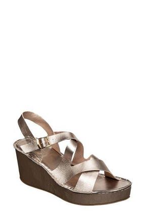 Antelope Sari Platform Wedge Sandal in Champagne at Nordstrom Rack, Size 5