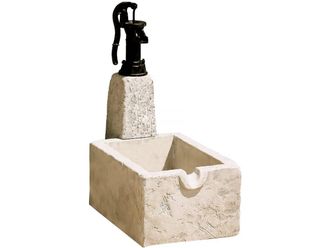Habitat et Jardin Habitat Et Jardin - Fuente retro - Piedra Reconstituida - 43 X 73 X 95 Cm