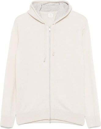 Eleventy Cardigan con zip - Toni neutri