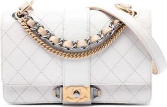 Chanel Pre-owned Vintage Satchel - - Pre-owned - Donna - Bianco - ONE SIZE