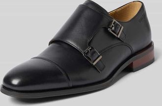 Carl Gross Carl Gross Schuhe aus echtem Leder mit Logo-Pr&auml;gung Modell Ulli in Black, Gr&ouml;&szlig;e 41