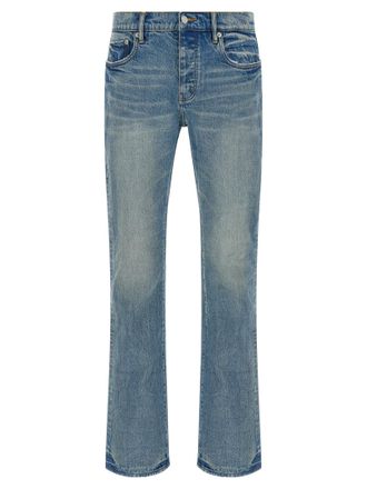 Purple p004 Flare Jeans