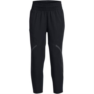 Under Armour Womens Unstoppable Ankle Pant Tracksuit Bottom in Black - Size 14 UK