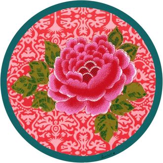 Lisa Corti Masonite Mantel Individual 34cm Amanecer Coral