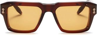 Akoni Hercules Zonnebrillen - Heren - Zonnebrillen - Bruin - ONE Size - Accessoires