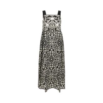 Max Mara Maxi Dresses, female, Multicolor, Size: S Wkimoli Long Dress