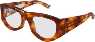 Gucci Havana Transpa Zonnebril Gg 1917S 005 - Dames - Zonnebrillen - Bruin - 53 MM - Accessoires