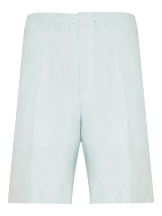 Ermenegildo Zegna Bermuda con vita elasticizzata - Blu